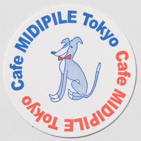Cafe MIDIPILE Tokyo 様 : 活版 コースター