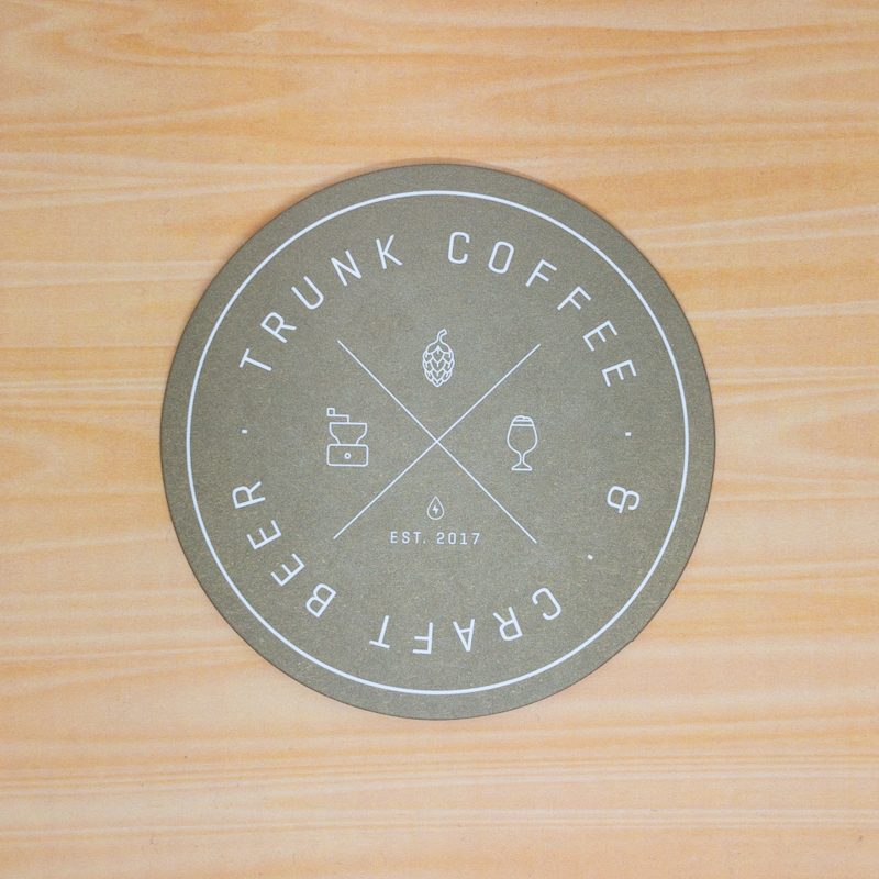 TRUNK COFFEE様コースター